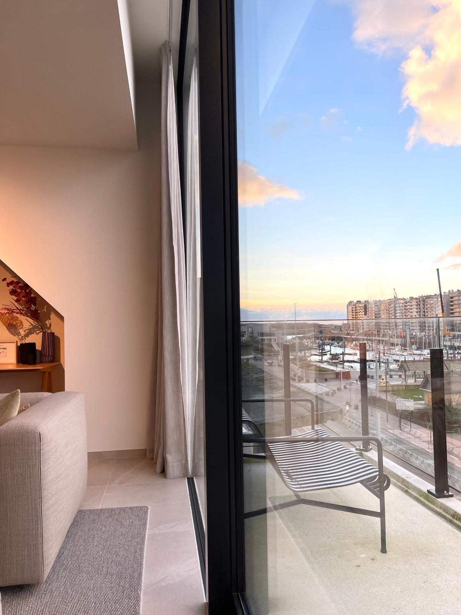 Molo Roof - Stylish Penthouse With Marina View Blankenberge Within Walking Distance From The Sea - 15 Km From Bruges Apartment Exterior foto